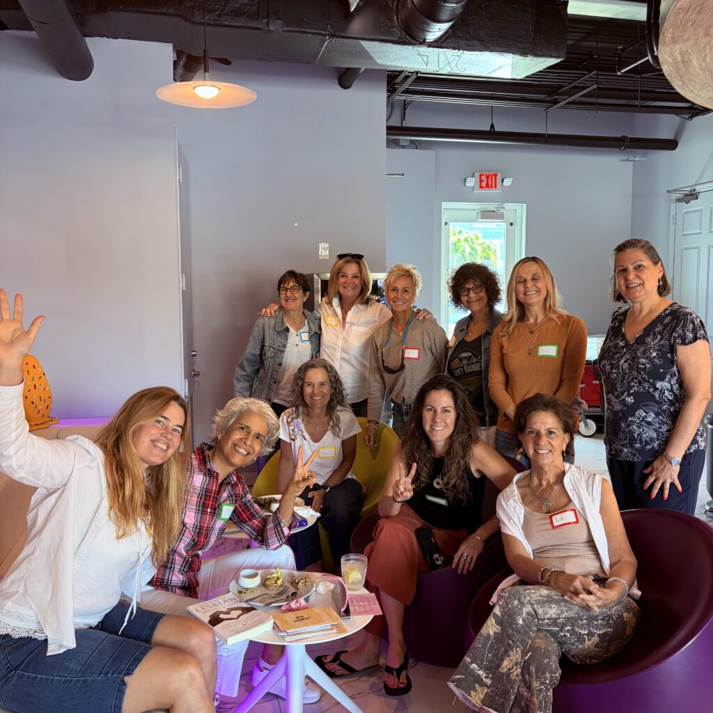 A community meet-up of queer women